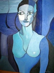 Voir le détail de cette oeuvre: mujeres en azul